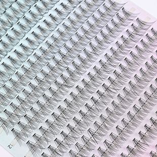 Large Capacity 10D-40D Multi-Hair False Eyelashes, Natural Single Cluster Self-Grafted Eyelashes, Thick and Thick False Eyelashes