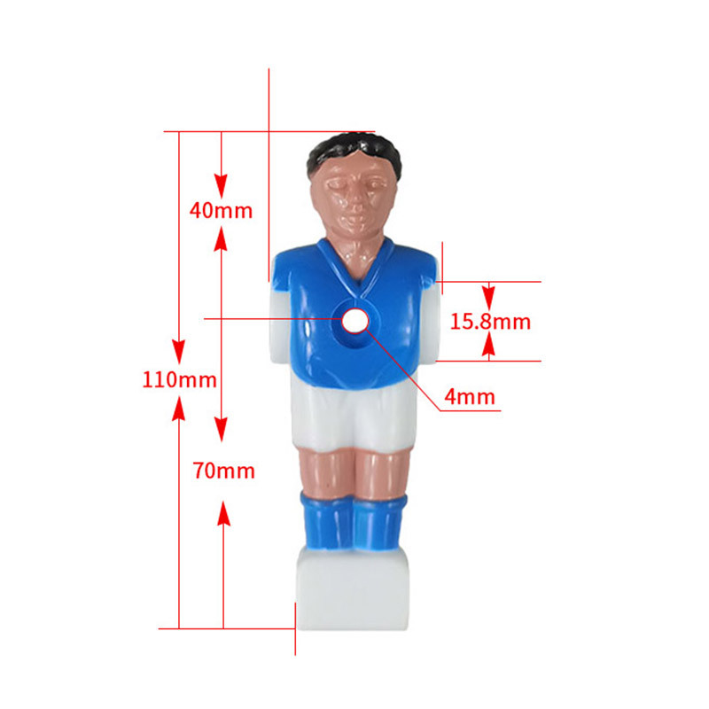 Multi-Size Table Soccer Machine Figure Figurine Accessories Little Man Player Figure Figurine Soccer Table foosball