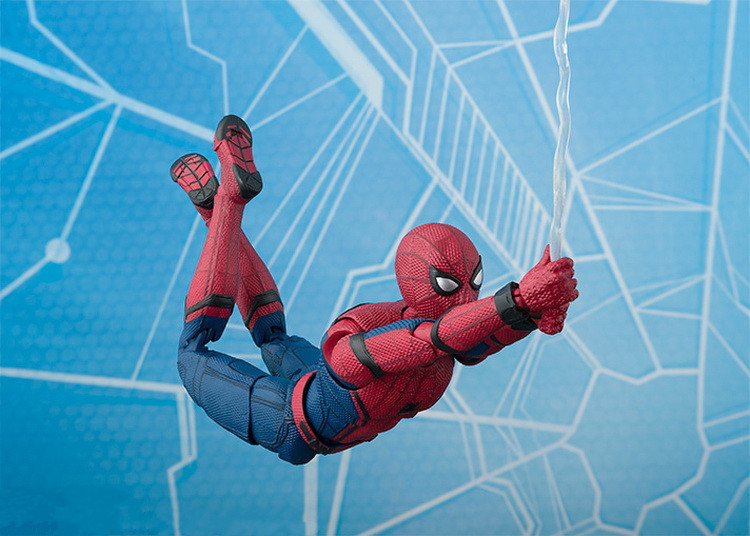 SHF Spider-Man Bug Back to School Season Backpack Bag Marvel Spider-Man Movable Toy Model Boxed