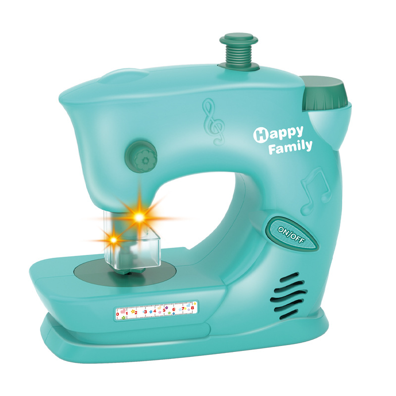 Acousto-optic electric Mini household appliances Children's House simulation home appliance vacuum cleaner bread machine kindergarten gift