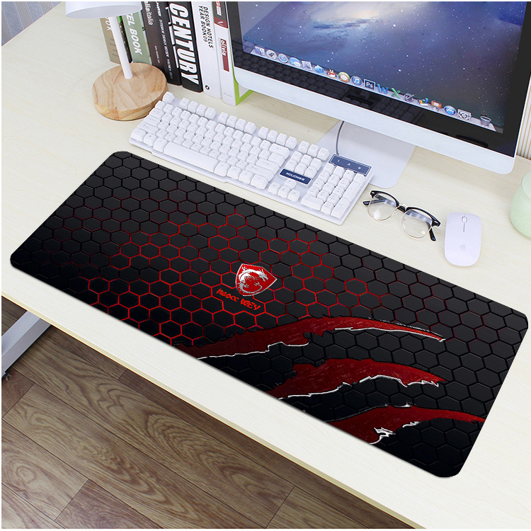 Factory direct 3080 spot thick large Precision Lock edge can be distributed game pad office desk pad mouse pad