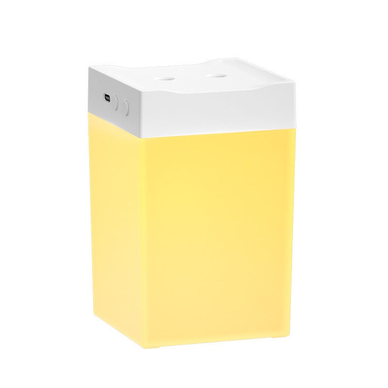 Night light humidifier small desktop mini double nozzle air spray hydrating bedside lamp birthday gift gift