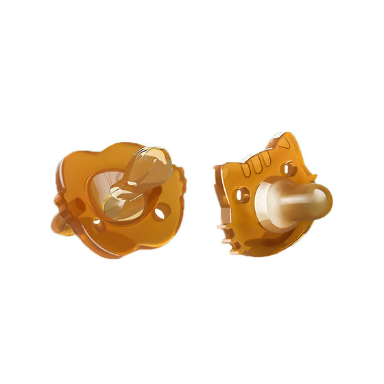 Baby pacifier wholesale baby full silicone pacifier box bite Music Glue sleep artifact 6 months