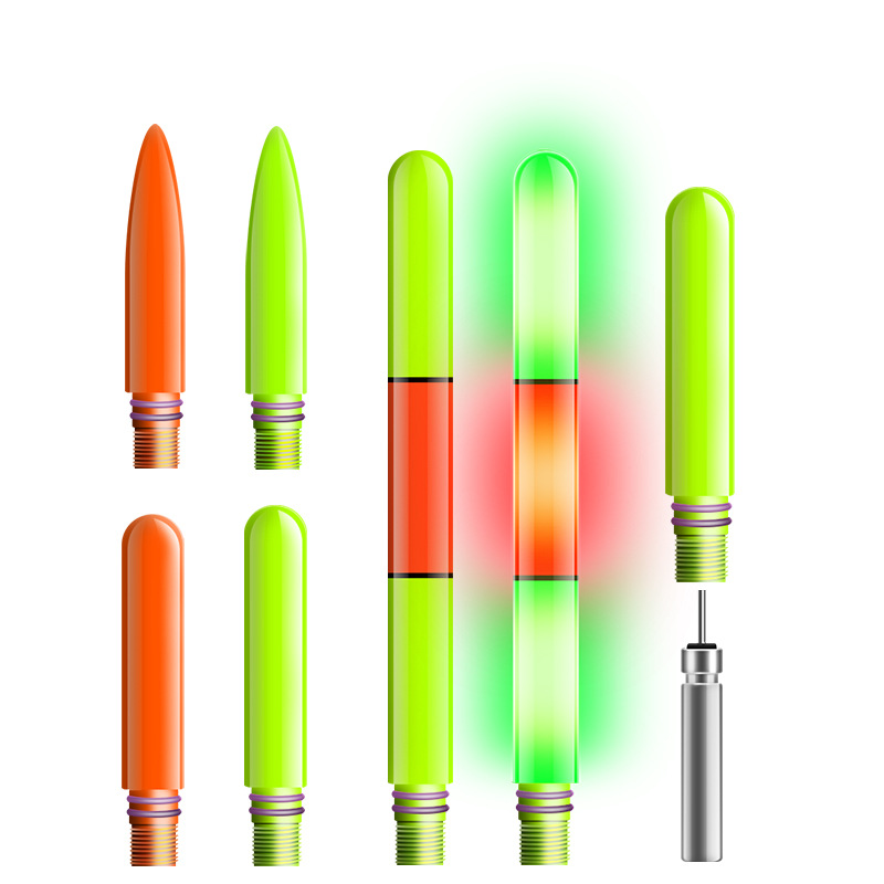Arata fishing drift gravity induction luminous floating tail electronic drift Arata Rod sliding drift universal color changing tail accessories luminous thick tail
