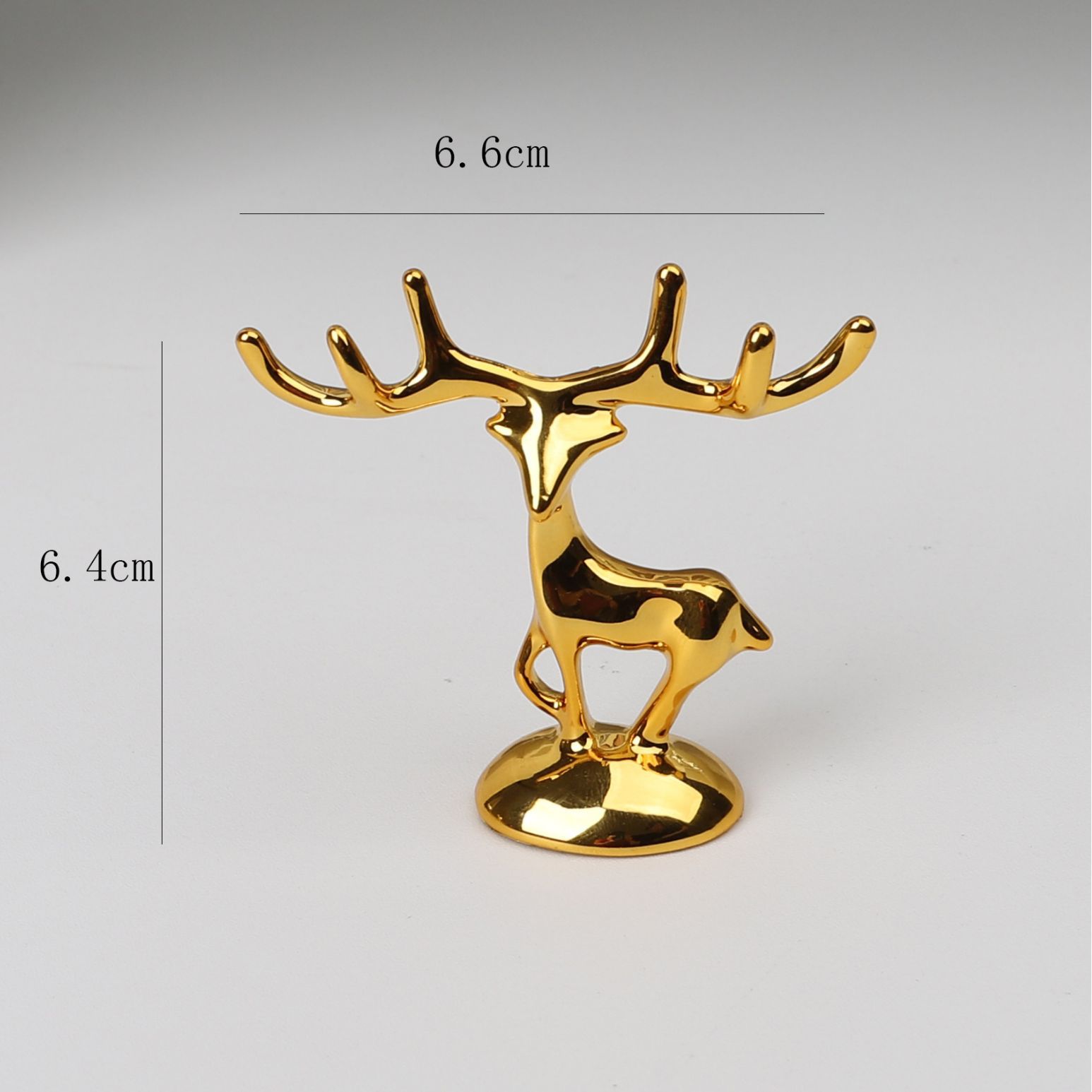 Home accessories elk handle fawn light luxury accessories handle tissue box daily necessities with lid handle top beads