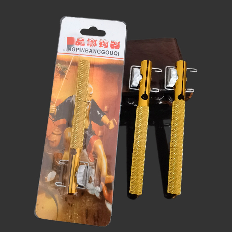 Wholesale metal manual hook binder dual-purpose fish hook binder sub-line Knotter hook Binder