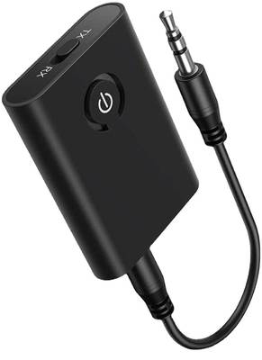 New B10S Bluetooth 5.0 Bluetooth transmitter receiver 2-in-1 3.5MM Computer TV speaker applicable