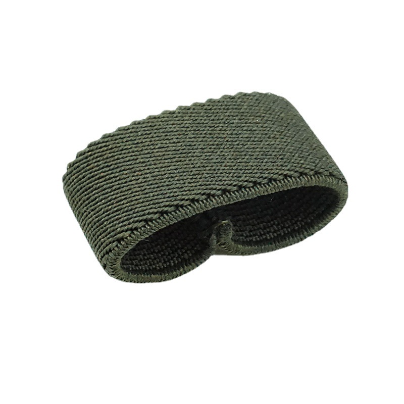 New thick belt elastic ring multi-color twill elastic fixed belt ring manufacturers spot wholesale