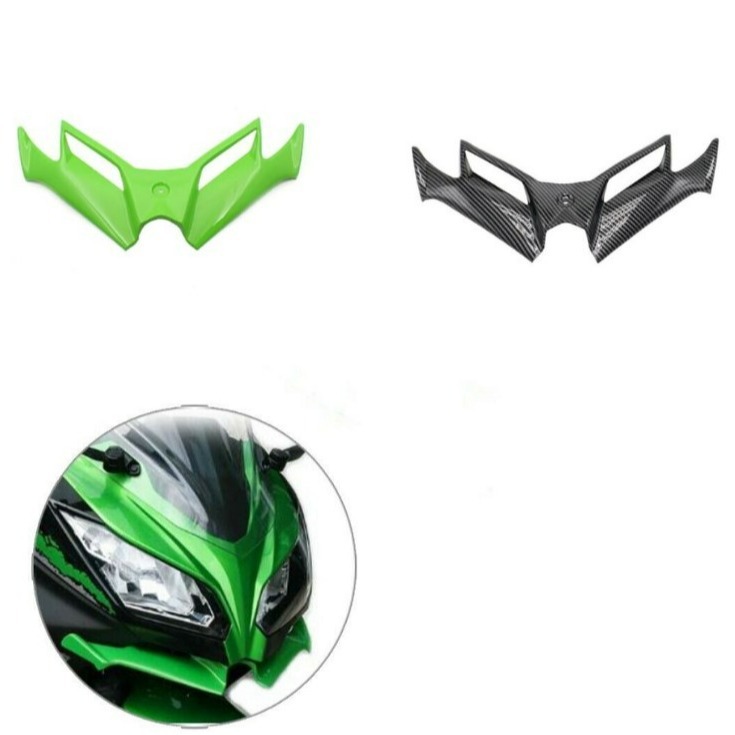 Suitable for Kawasaki Kawasaki Ninja 300 Ninja 250 motorcycle front fairing air intake spoiler beak
