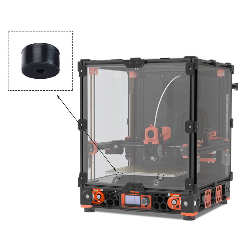 3D printer accessories VORON 2.4 R2/Trident silicone hot bed isolation column platform leveler