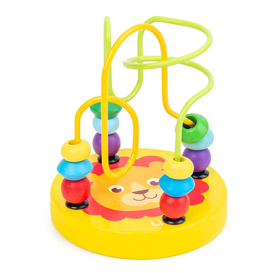 Early education educational toys children's wooden baby small beads eight-tone piano alarm clock children's piano suit wooden toys
