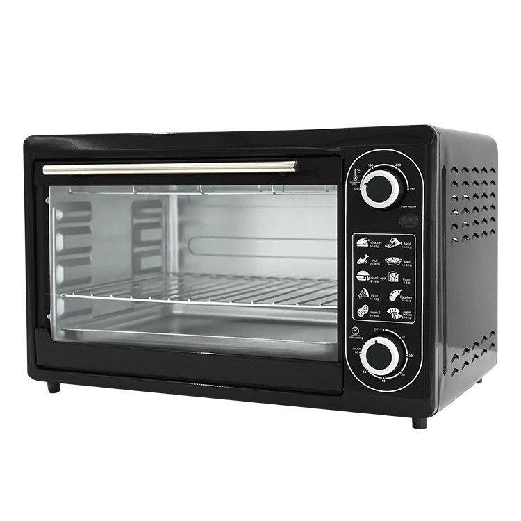 Factory 48L Little Overlord Electric Oven Timing Temperature Control Baking Cake Household 22L Gift Steaming Oven Red Hair
