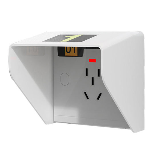 Outdoor battery car charging pile waterproof cover 86 type light and dark socket rain cover community switch splash-proof waterproof box