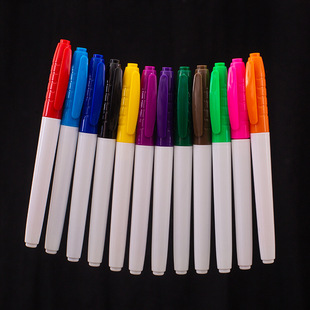 Xiyuan wholesale 12 color marker pen set with pen clip erasable marker pen can be Wholesale