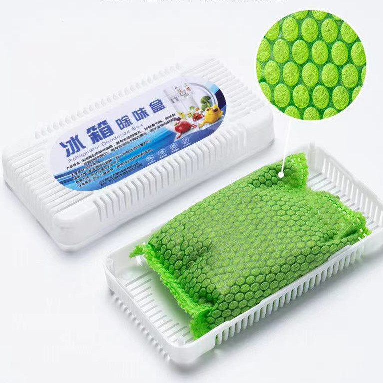 Refrigerator deodorization box deodorization freezer anti-collusion artifact sterilization and deodorization deodorization activated carbon package freshener
