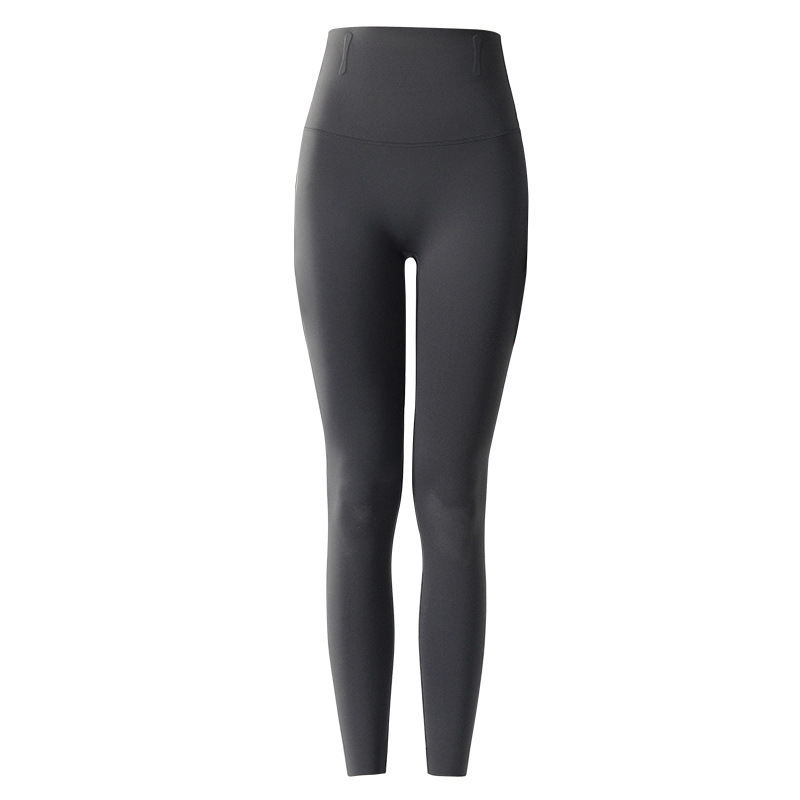 Cloud sense thin shark pants women's outer wear spring and summer belly contracting hip lifting Barbie pants high waist fitness yoga bottoming tights