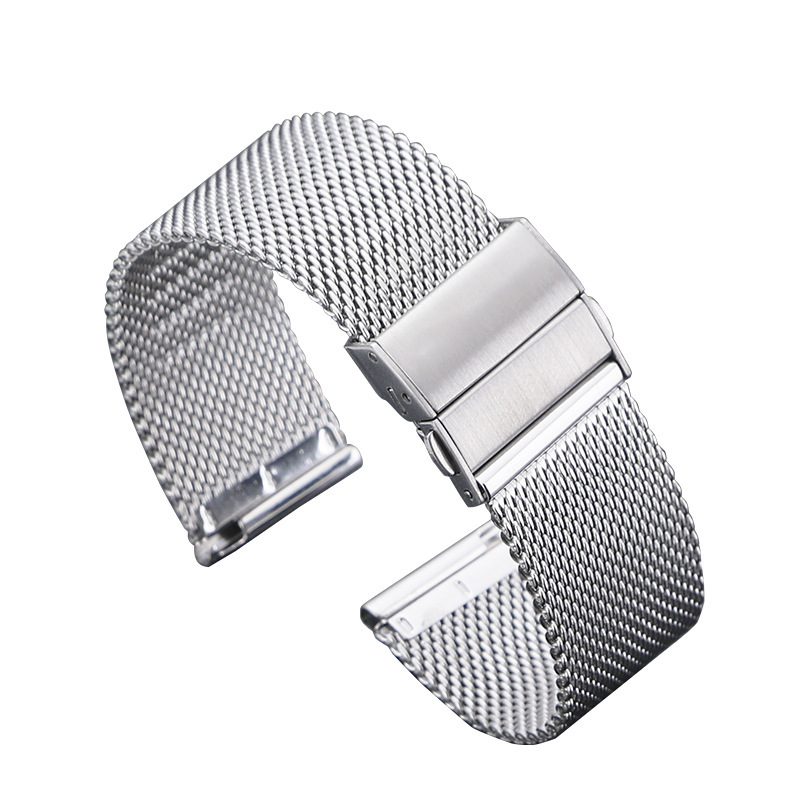 for apple iwatch strap stainless steel 06 line 22mm huawei gt4 watch strap double snap milan steel strap