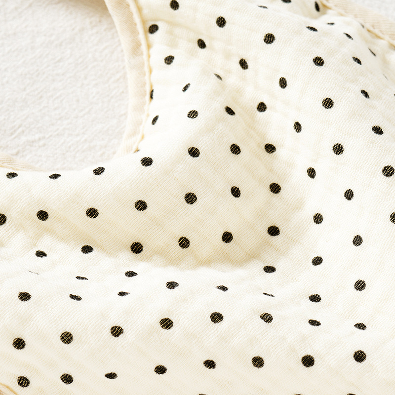 Baby saliva towel pure cotton cloth anti-spitting bib newborn baby bib U-shaped bib spring and autumn