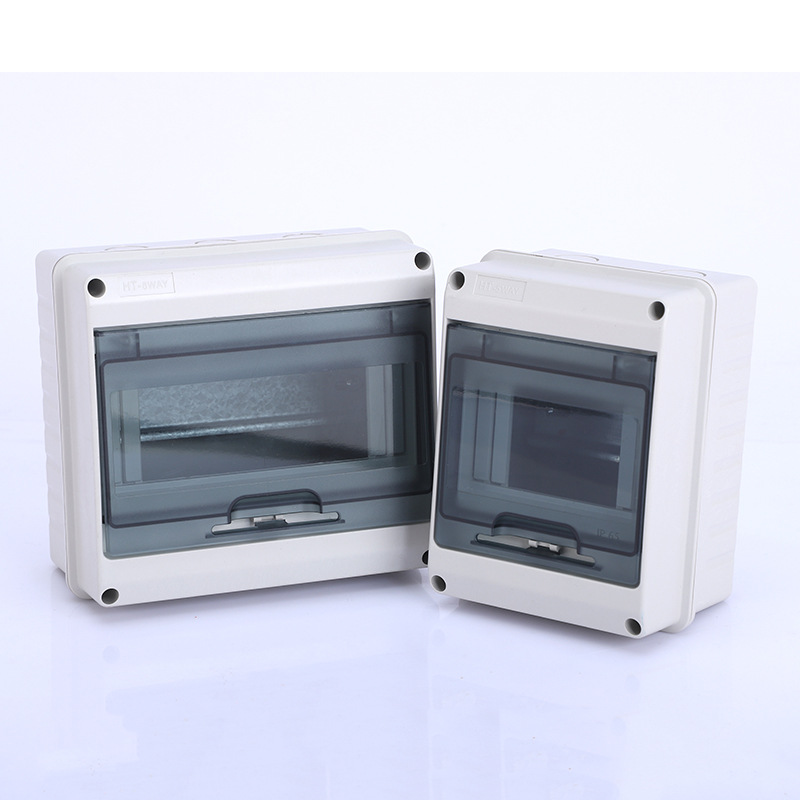 Manufacturers supply all-plastic water-blocking distribution box household electrical box air switch box Electric Control Box open lighting