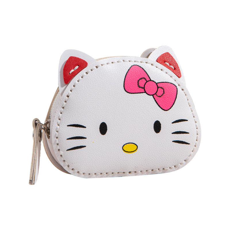 DIY handmade woven bag cartoon kitten suitable change key lipstick bag portable convenient 20 minutes to complete