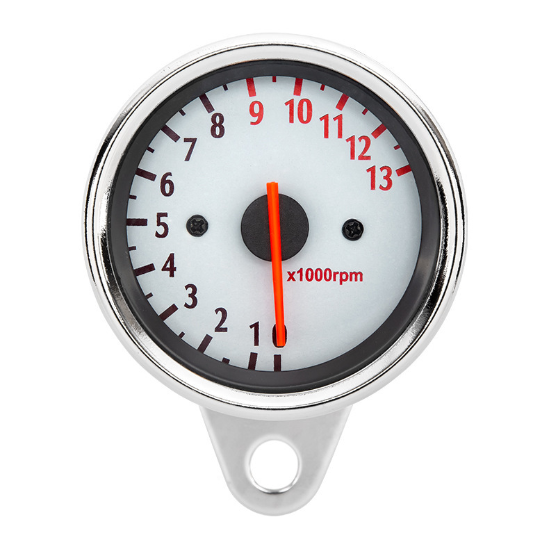 Factory Direct motorcycle modified pointer tachometer 1.3/16000 to white fashion instrument
