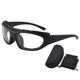 Black frame transparent