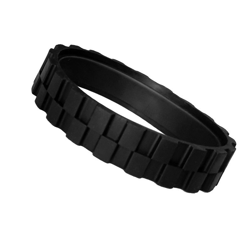 Suitable for irobot millet stone sweeper anti-wear black tire leather wheel set accessories