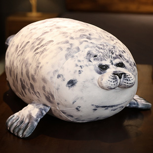 Japan Osaka Seal Pillow Sea Tour House Popular Soft Seal Doll Aquarium Plush Toy Cross-border Hair