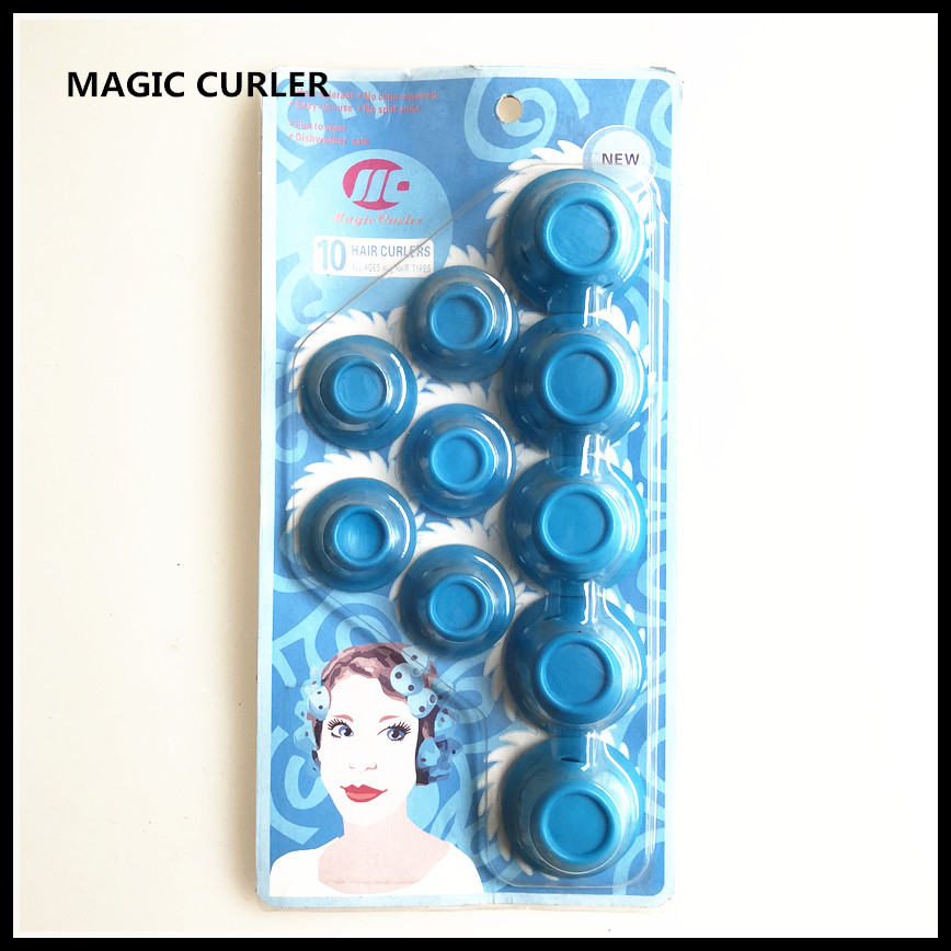 Mushroom Curler Bells Curler Pink Blue 10 Pack Amazing Maisel Sleep Roll