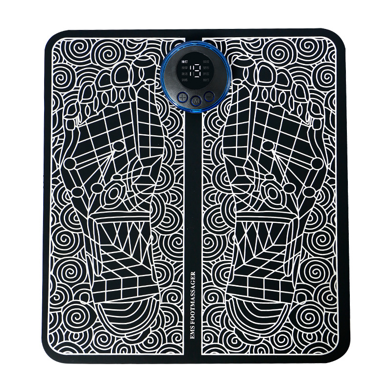 Sole massager intelligent EMS pulse massage foot pad plantar foot pad pulse foot pad foot massage machine factory direct sale