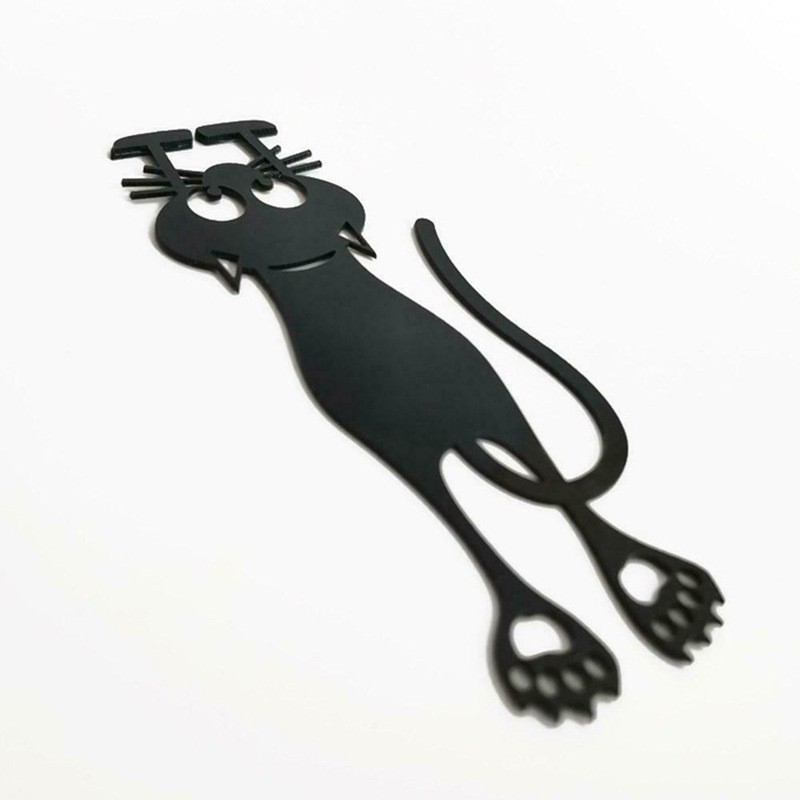 AliExpress new three-dimensional cat bookmark student cartoon animal bookmark cute cat bookmark