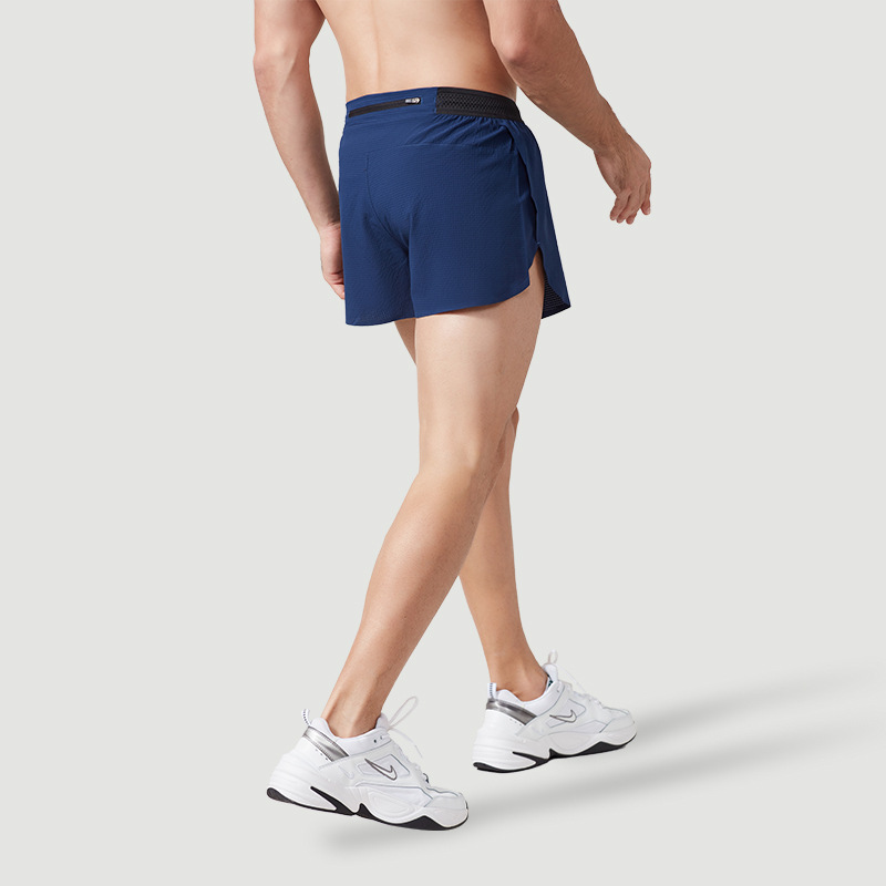 Sports Shorts Men's European and American Marathon Fitness Running Shorts Anti-walking Quick-drying Breathable Loose Three-part Pants