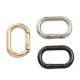 Runway ring spring ring oval denier ring zinc alloy special-shaped open ring luggage jewelry clothing hardware accessories