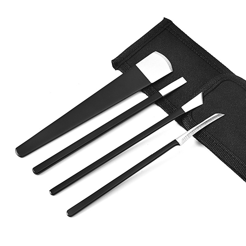 Pedicure knife set Yangzhou three knives nail groove pliers onychomycosis professional tools to remove dead skin calluses single thousand foot knife
