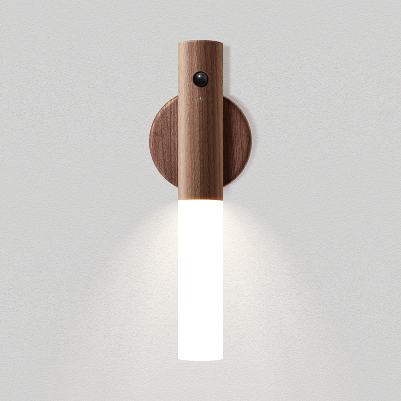 Great Smart Light Control Human Body Sensor Night Lamp Charging Cabinet Lamp Wardrobe Lamp Wall Lamp Home Bedside LED Desk Lamp