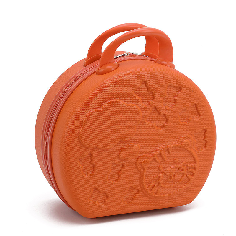 Cartoon 14-inch cosmetic case mini portable box small luggage hand gift password suitcase storage cosmetic bag