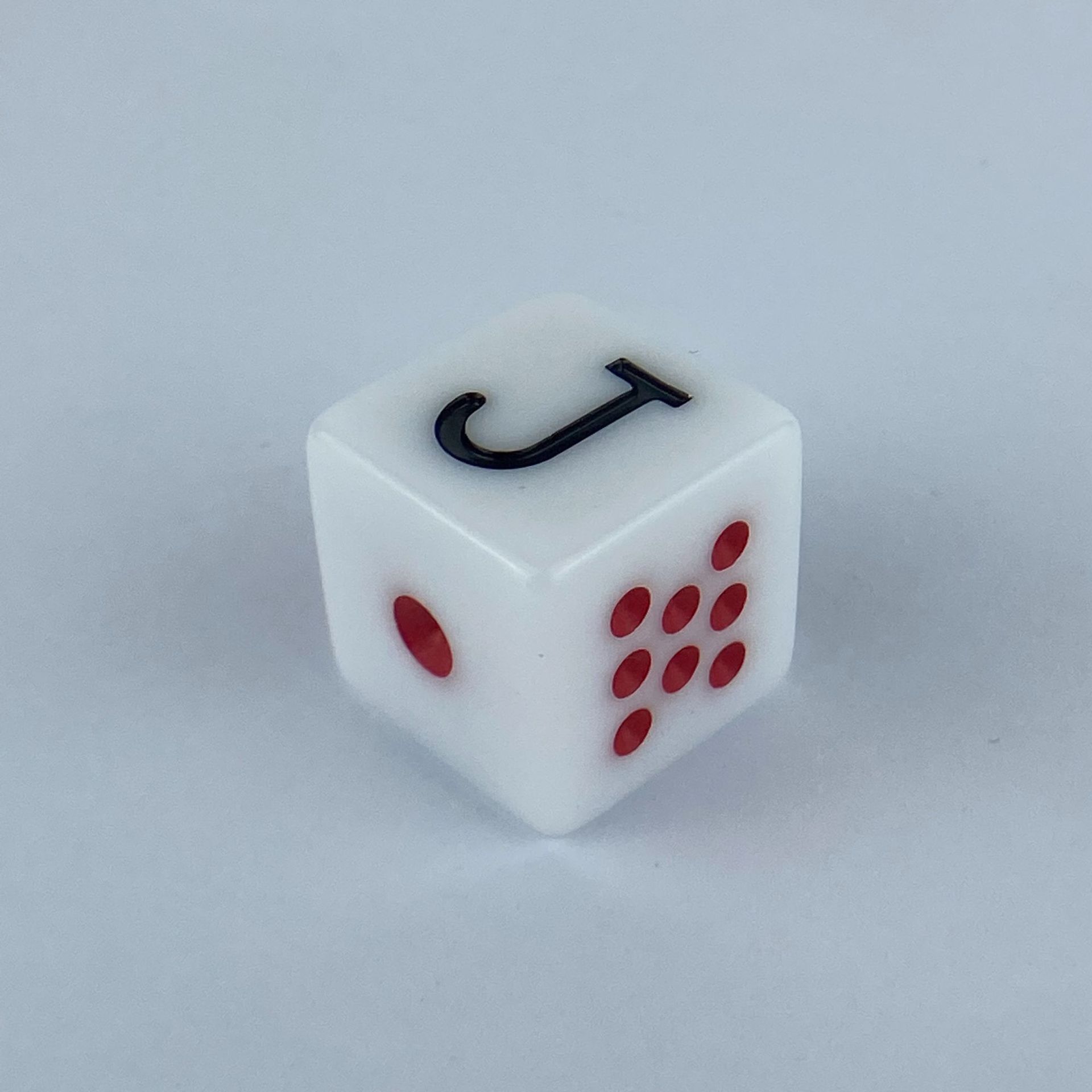 Acrylic 16mmJQK6-sided dice cross-border e-commerce retro khaki game board game dice poker dice