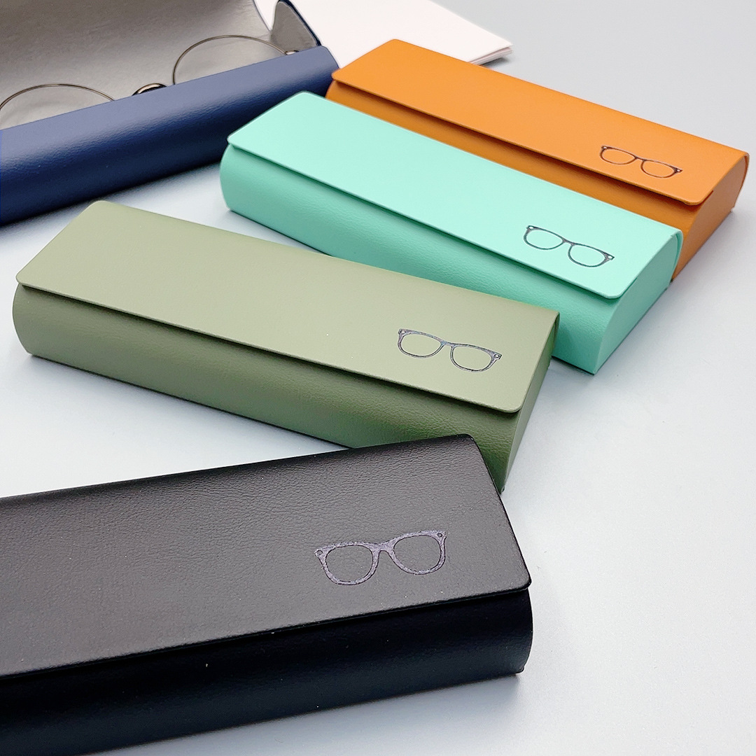 Glasses box new myopia glasses box high-end mirror box student iron box high-end sense high-value eye box wholesale