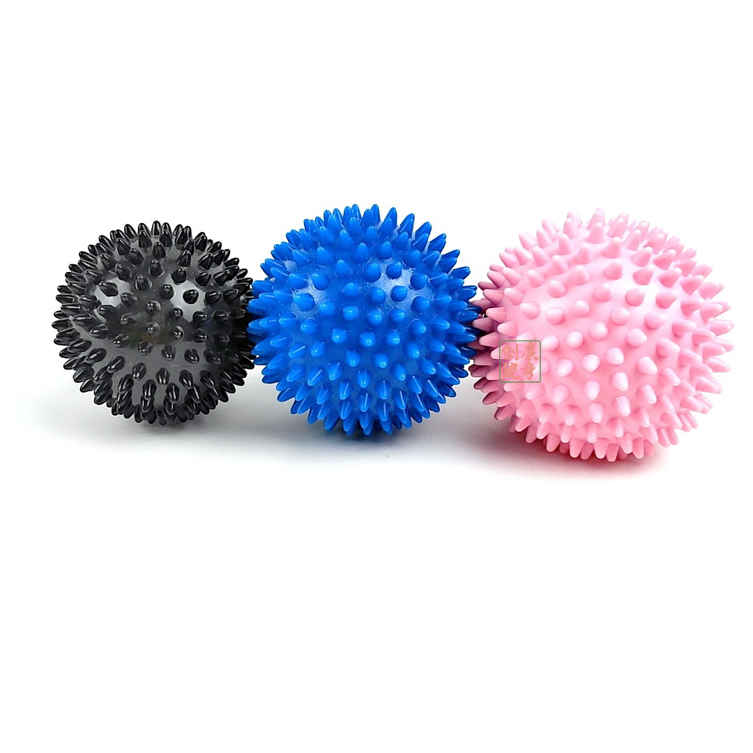 pvc yoga stab ball 7.5cm9cm sensory system training ball muscle relaxation foot massage acupoint ball fascia ball