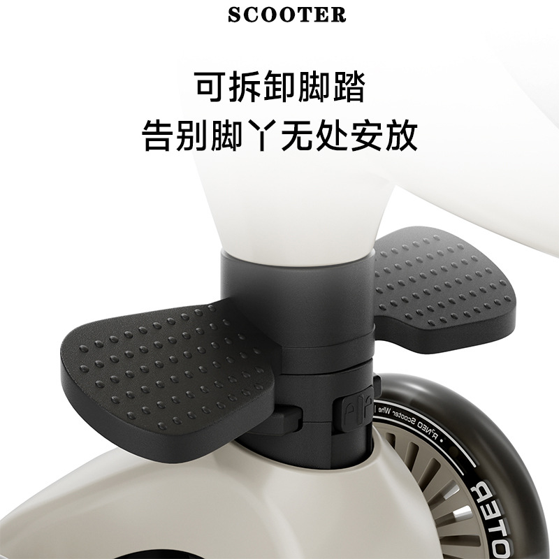 scooter children's scooter 1-3-6 year old baby scooter boys and girls foldable three-in-one scooter
