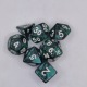Dark green pearl grain