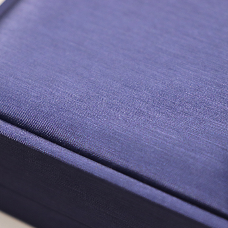 Angled wire drawing PU leather jewelry box, ring box, pendant box, bracelet necklace jewelry box, accessory packaging box