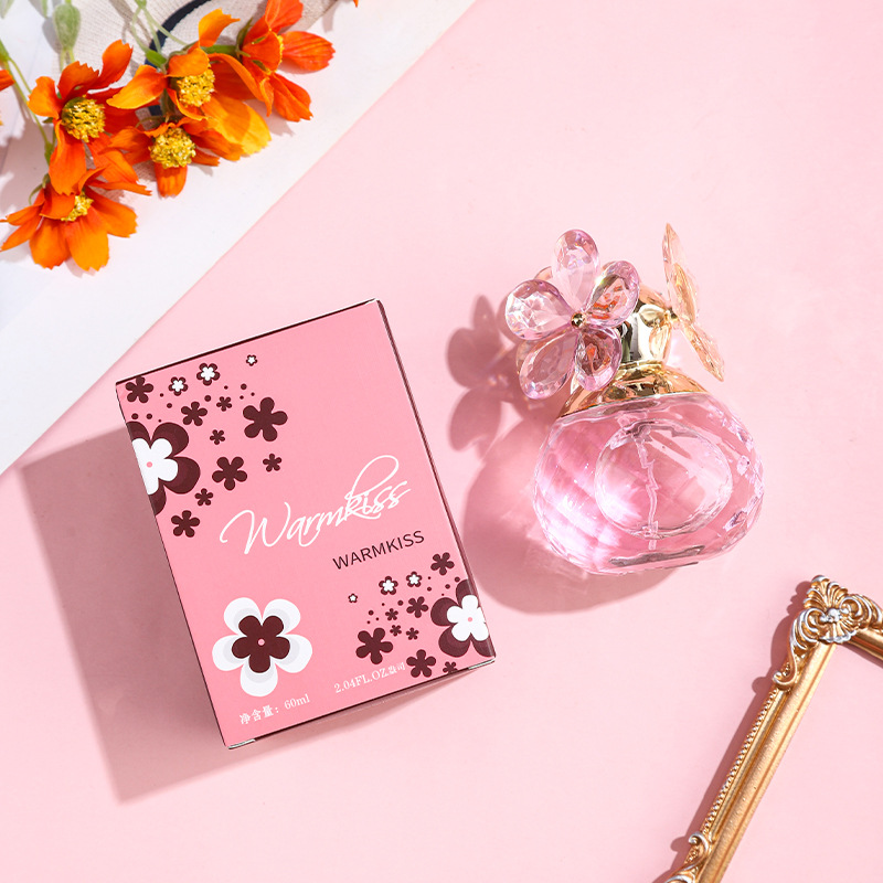Online celebrity new happy flower men and women long-lasting light fragrance student fresh floral fragrance neutral perfume wholesale delivery