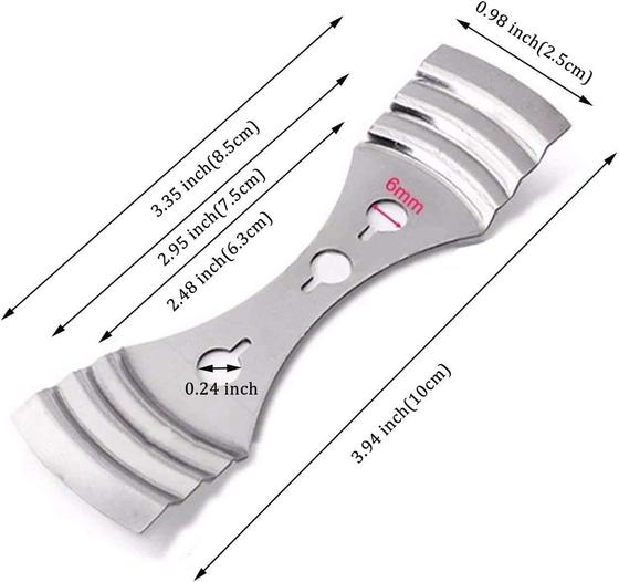 Factory spot direct supply three-hole wick holder candle holder wick holder candle clip
