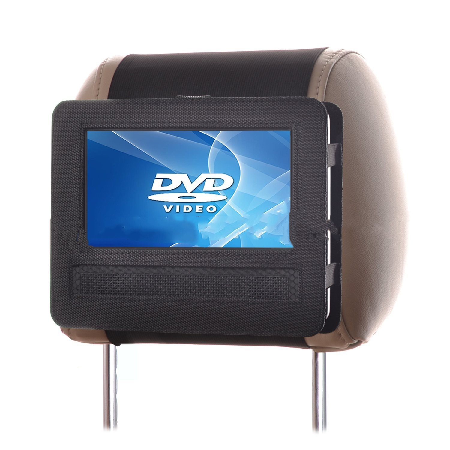 Amazon new car rubber 9-inch DVD bag high-end 9-inch Car DVD storage bag car leather case