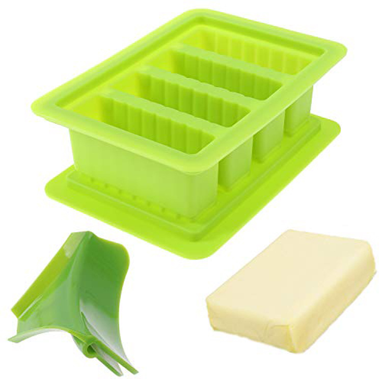 Silicone butter mold cross-border Amazon new silicone butter mold food grade silicone multi-use Ice Box Wholesale