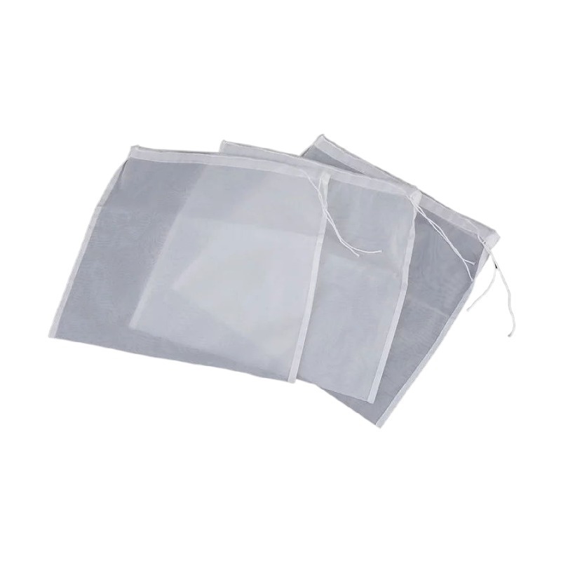 Drawstring nylon filter bag kitchen fort soup soya-bean milk wine squeezed vegetable stuffing coffee juice Chinese medicine residue filter wholesale