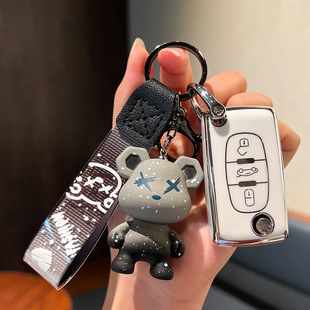 Dongfeng BiaoZhi308 key cover 207 logo 408 508 307 remote control 301 shell 3008 modification package 400