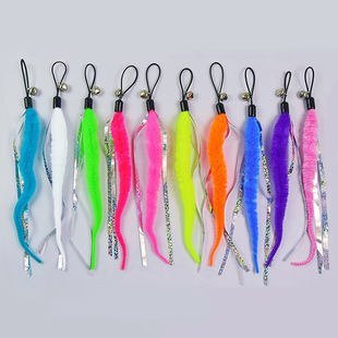 Factory direct new cat stick replacement head Caterpillar cat stick replacement head Bell accessories pet toys