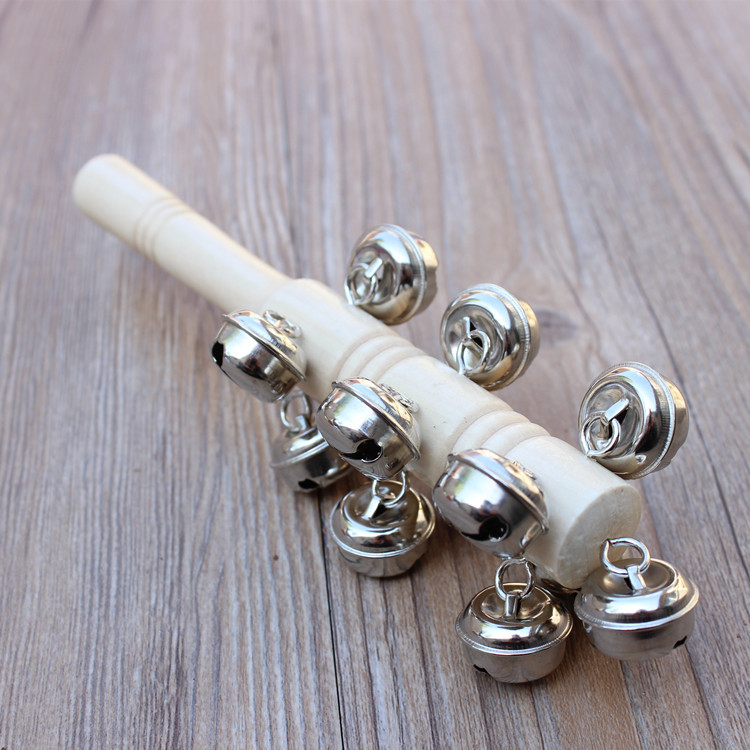13 wooden rattle Orff children's percussion instrument kindergarten early education Music wooden string Bell